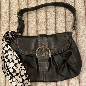 💯Authentic Coach leather handbag